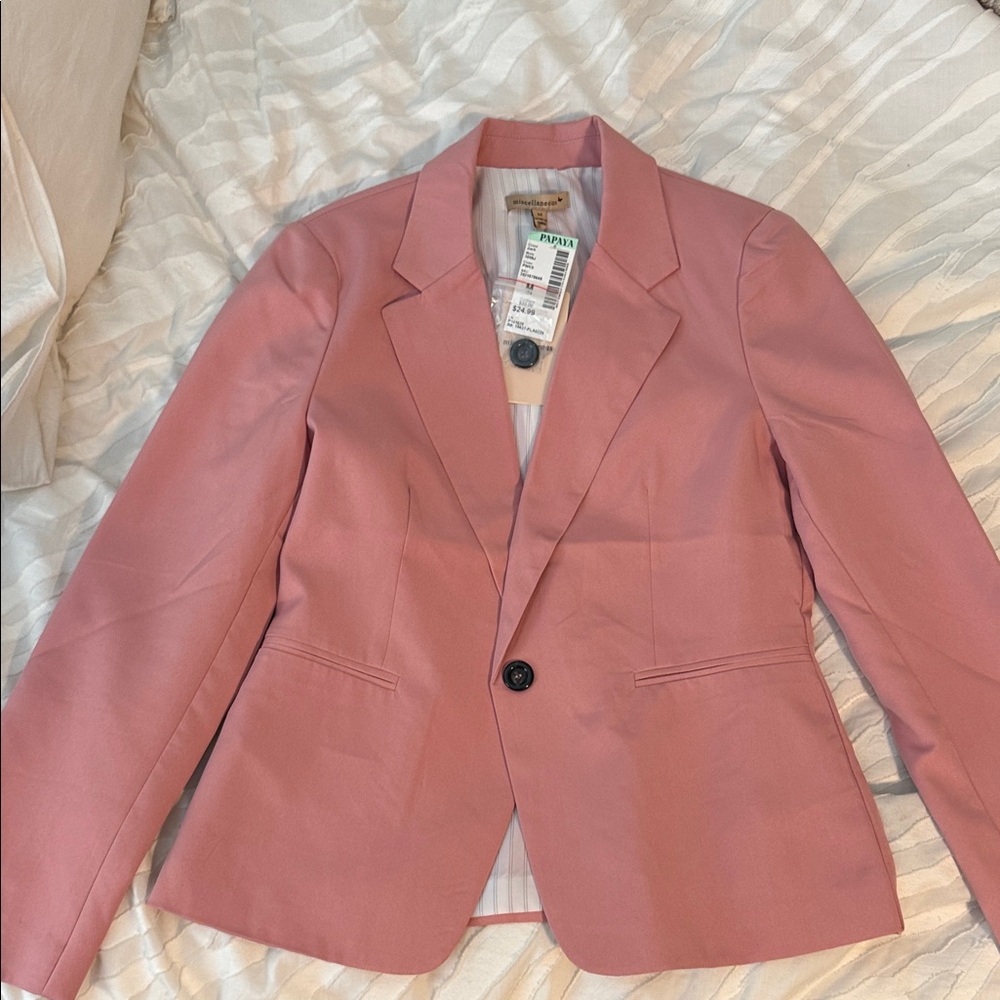 Pink Women's Blazer NWT